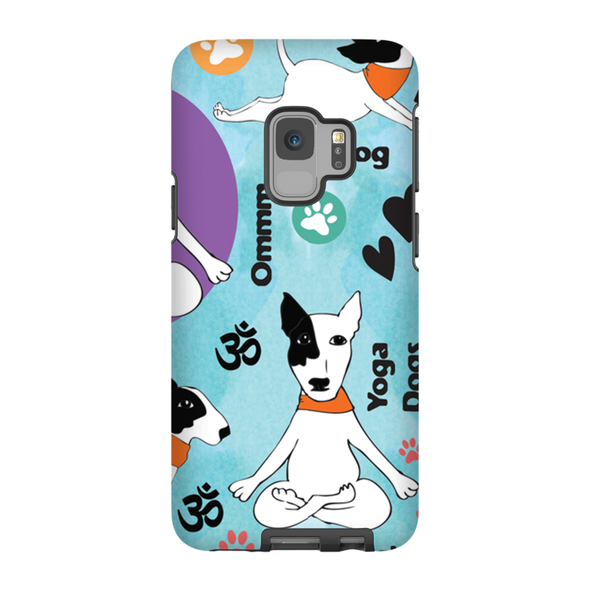 yoga dog cell phone case