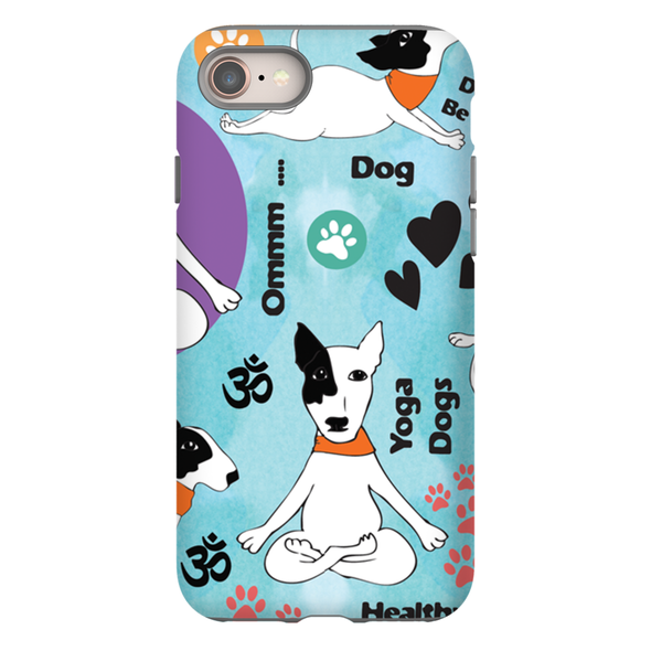 yoga dog cell phone case