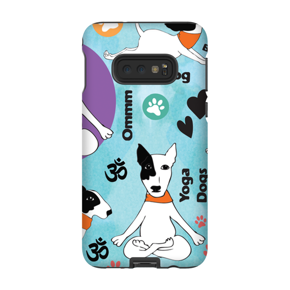 yoga dog cell phone case