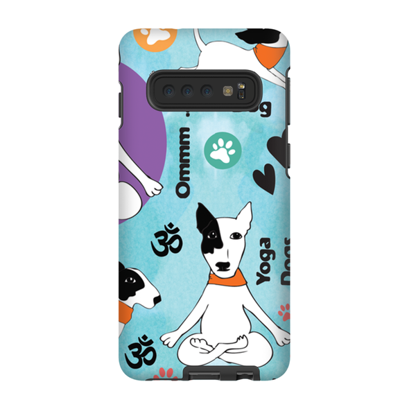 yoga dog cell phone case