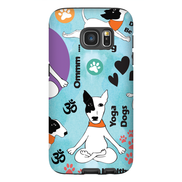 yoga dog cell phone case