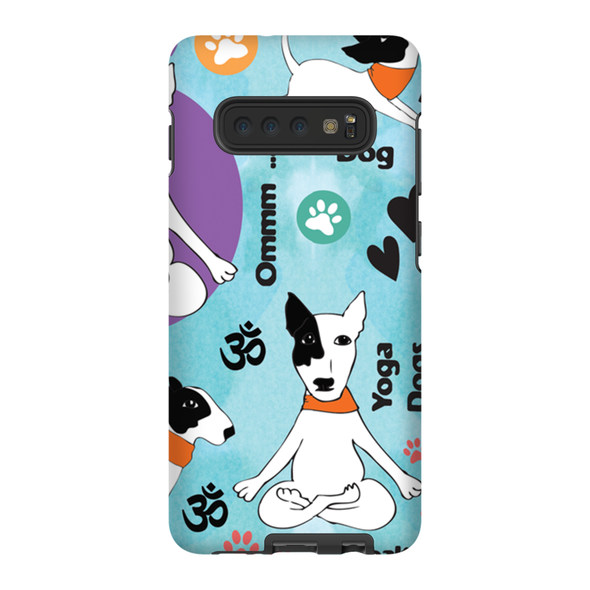 yoga dog cell phone case