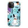 yoga dog cell phone case
