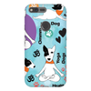 yoga dog cell phone case