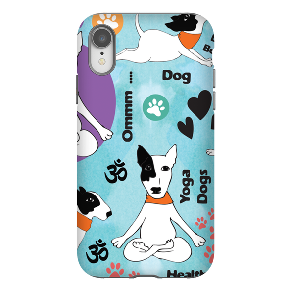 yoga dog cell phone case