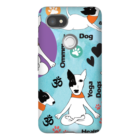 yoga dog cell phone case