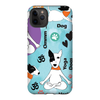 yoga dog cell phone case