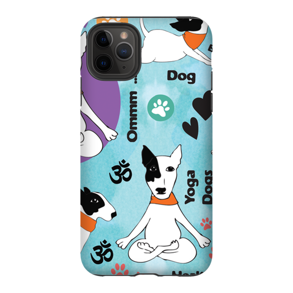 yoga dog cell phone case