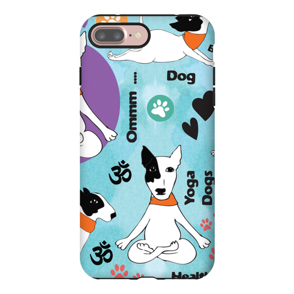 yoga dog cell phone case