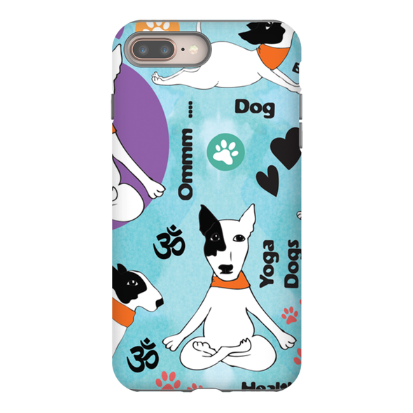 yoga dog cell phone case
