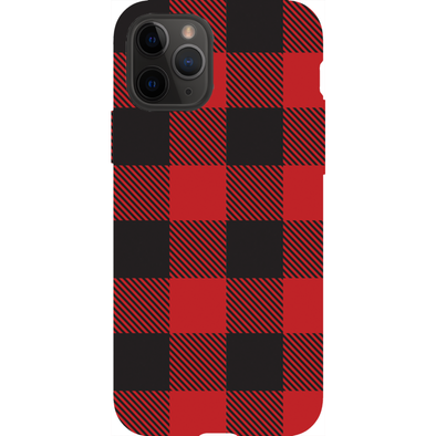 buffalo plaid cell phone case