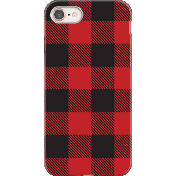 buffalo plaid cell phone case