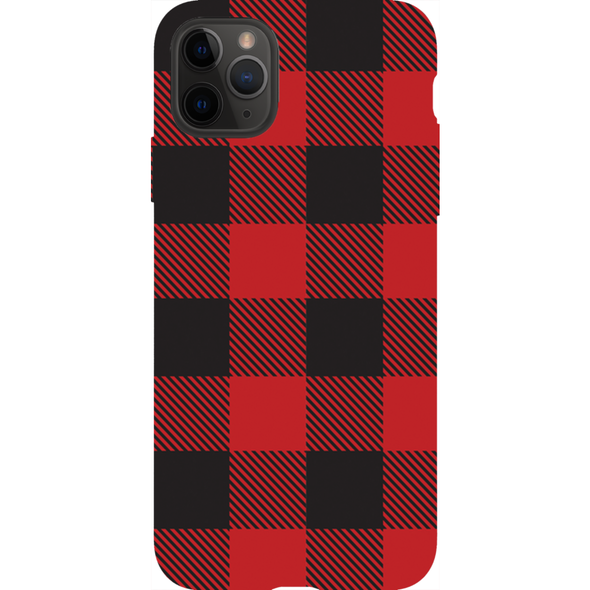 buffalo plaid cell phone case
