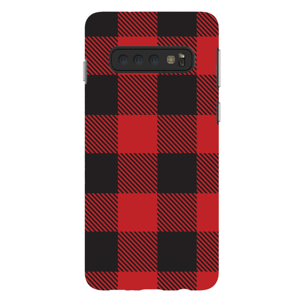 buffalo plaid cell phone case
