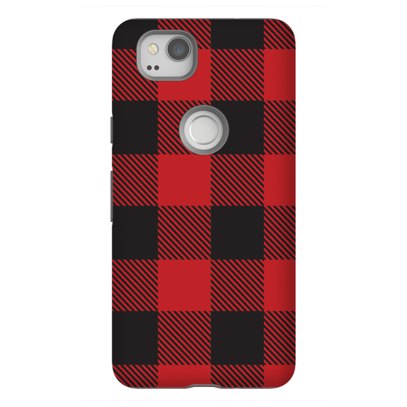 buffalo plaid cell phone case