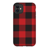 buffalo plaid cell phone case