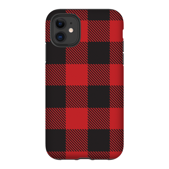 buffalo plaid cell phone case