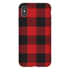 buffalo plaid cell phone case