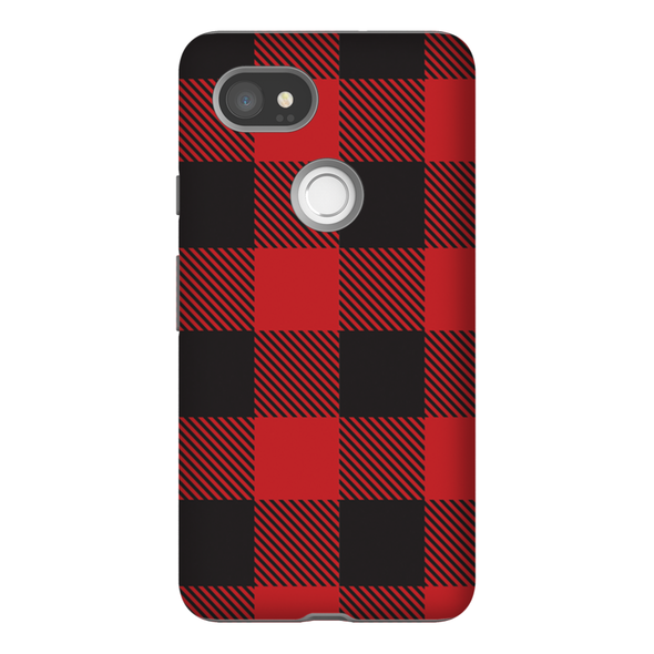 buffalo plaid cell phone case