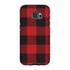 buffalo plaid cell phone case