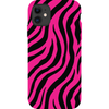 pink zebra print cell phone case