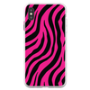 pink zebra print cell phone case