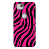 pink zebra print cell phone case