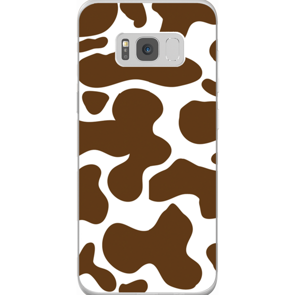 cow hide pattern cell phone case