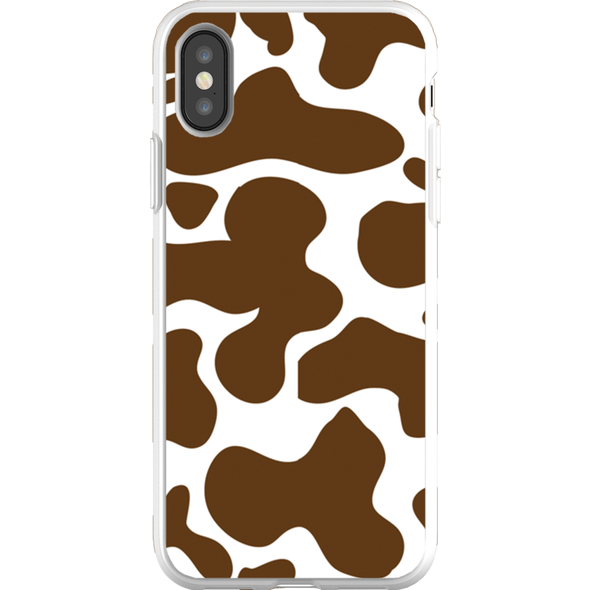 cow hide pattern cell phone case