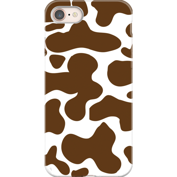 cow hide pattern cell phone case