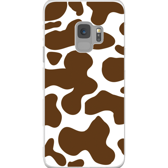 cow hide pattern cell phone case