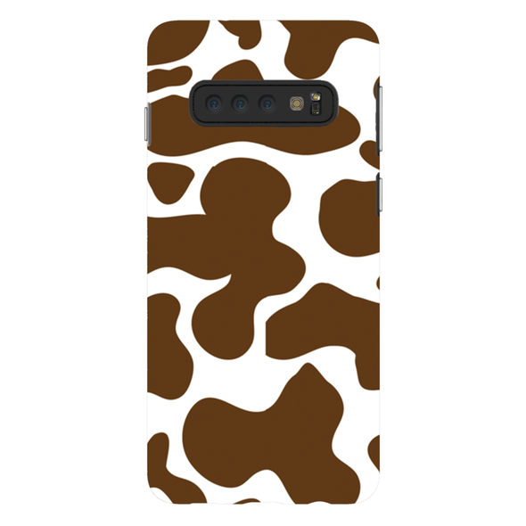 cow hide pattern cell phone case