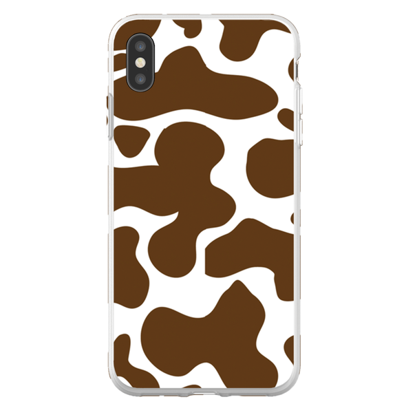 cow hide pattern cell phone case