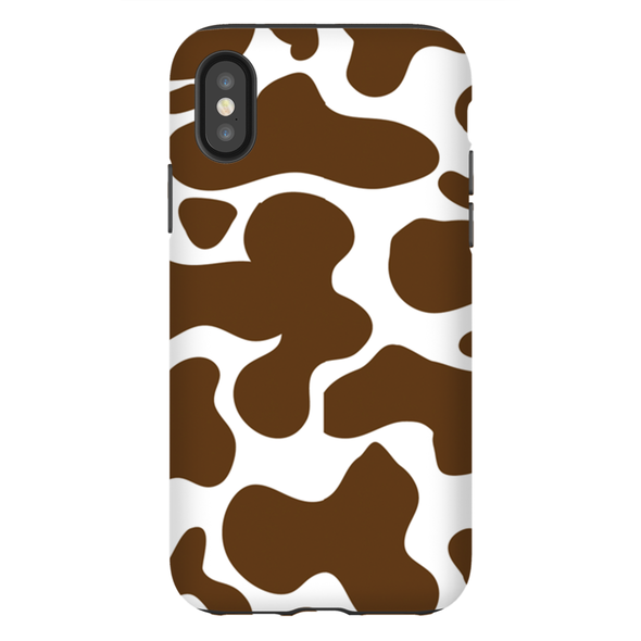 cow hide pattern cell phone case