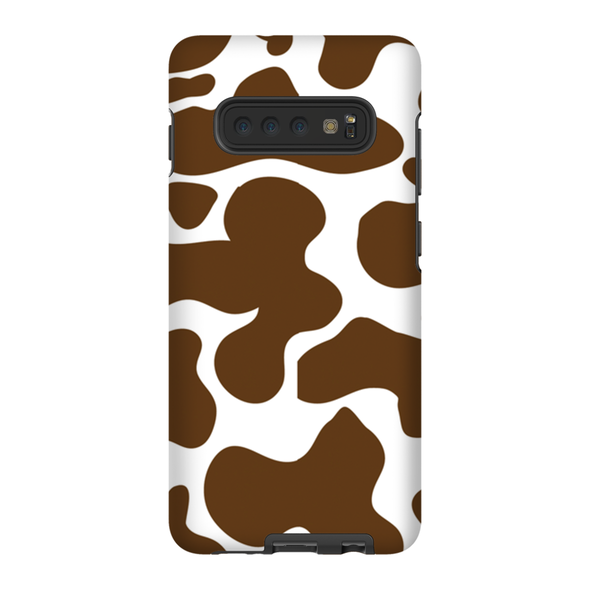 cow hide pattern cell phone case