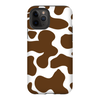 cow hide pattern cell phone case