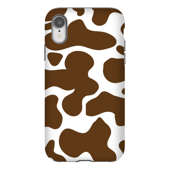 cow hide pattern cell phone case