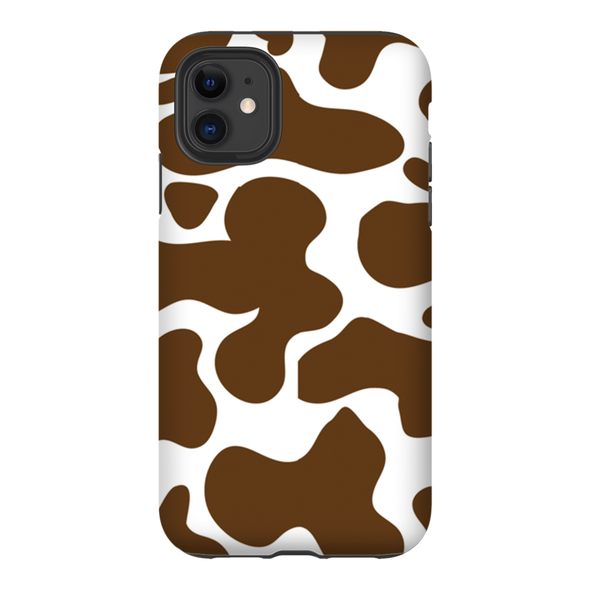cow hide pattern cell phone case