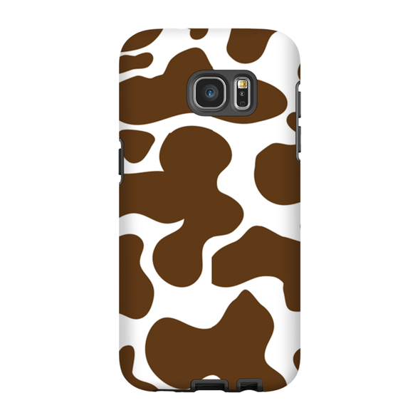 cow hide pattern cell phone case