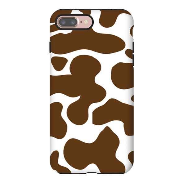 cow hide pattern cell phone case