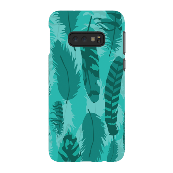 feather pattern cell phone case