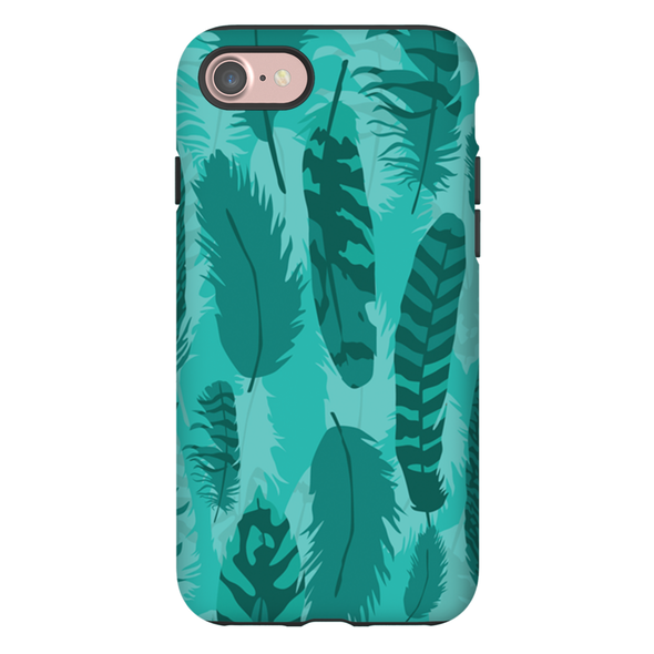 feather pattern cell phone case