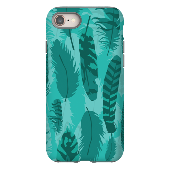 feather pattern cell phone case