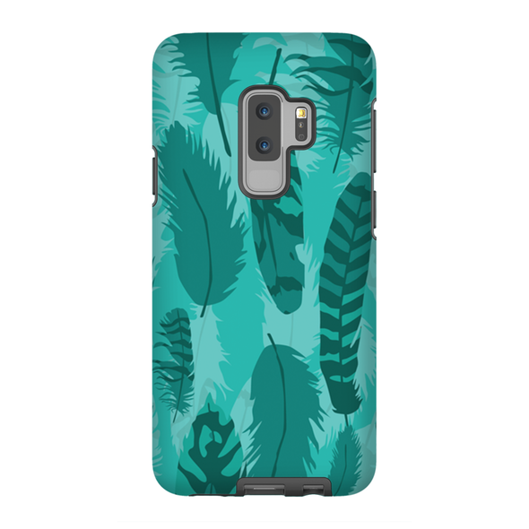feather pattern cell phone case