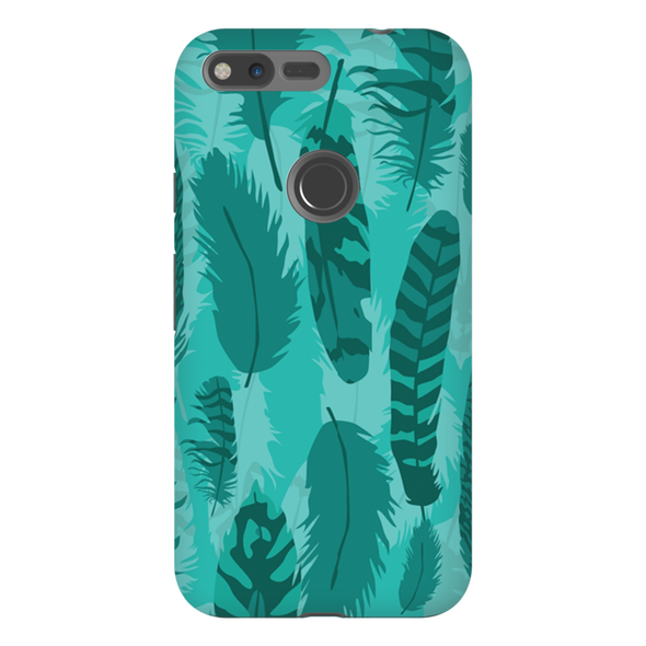 feather pattern cell phone case