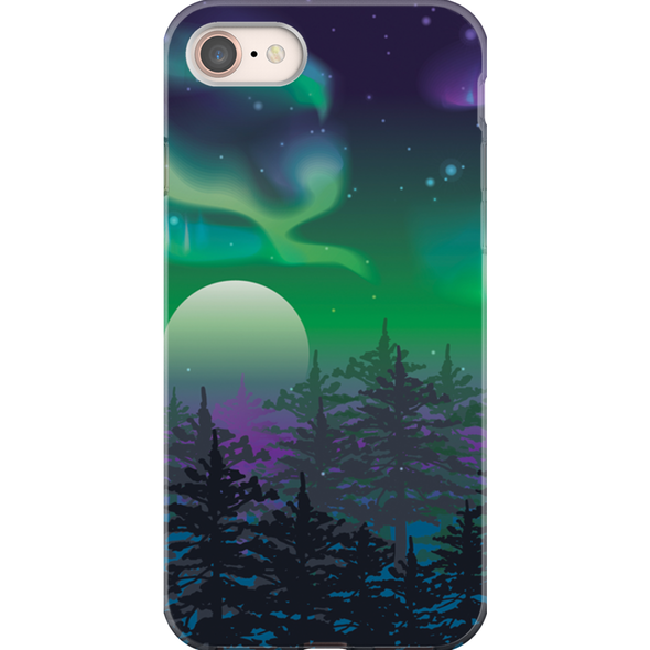 northern lights cell phone case