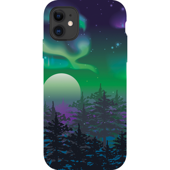 northern lights cell phone case