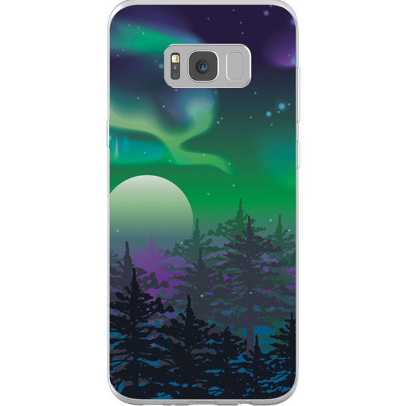 northern lights cell phone case
