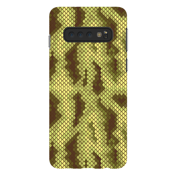 snake skin print cell phone case