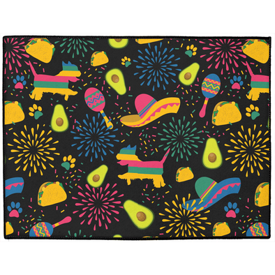 taco lover dog mat